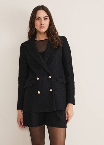 Phase Eight Auden Jackets Black Canada | NIUSRL-942